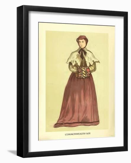 Fashion in the Commonwealth Period-Lewis Wingfield-Framed Art Print