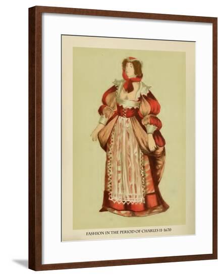 Fashion in the Period of Charles II-Lewis Wingfield-Framed Art Print