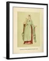 Fashion in the Period of Edward I-Lewis Wingfield-Framed Art Print