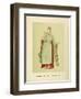 Fashion in the Period of Edward I-Lewis Wingfield-Framed Art Print