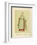 Fashion in the Period of Edward I-Lewis Wingfield-Framed Art Print