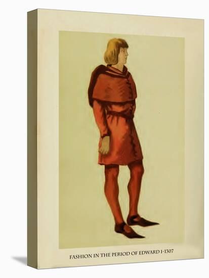 Fashion in the Period of Edward I-Lewis Wingfield-Stretched Canvas