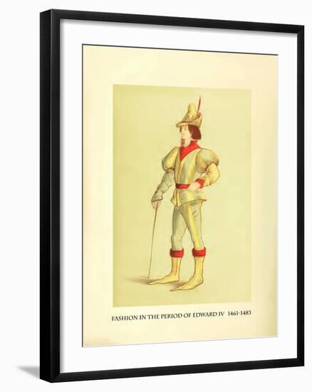 Fashion in the Period of Edward IV-Lewis Wingfield-Framed Art Print