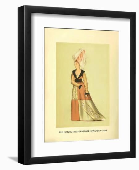 Fashion in the Period of Edward IV-Lewis Wingfield-Framed Art Print