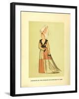 Fashion in the Period of Edward IV-Lewis Wingfield-Framed Art Print