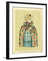 Fashion in the Period of Elizabeth-Lewis Wingfield-Framed Art Print