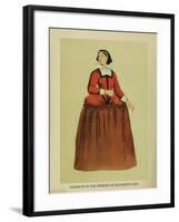 Fashion in the Period of Elizabeth-Lewis Wingfield-Framed Art Print