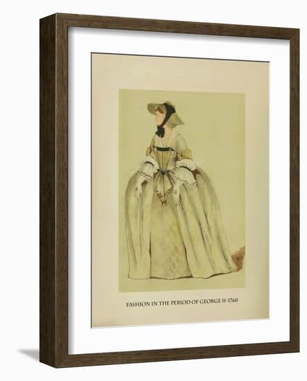 Fashion in the Period of George II-Lewis Wingfield-Framed Art Print