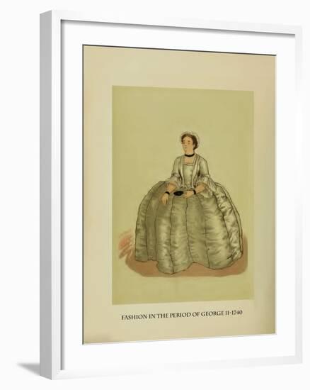 Fashion in the Period of George II-Lewis Wingfield-Framed Art Print