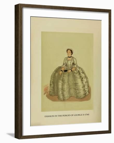 Fashion in the Period of George II-Lewis Wingfield-Framed Art Print