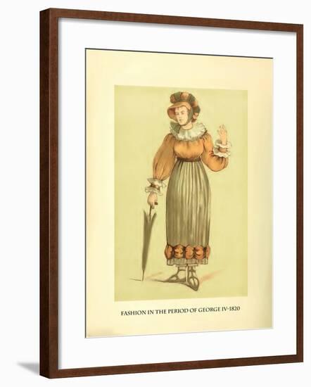 Fashion in the Period of George IV-Lewis Wingfield-Framed Art Print