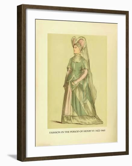 Fashion in the Period of Henry Vi-Lewis Wingfield-Framed Art Print