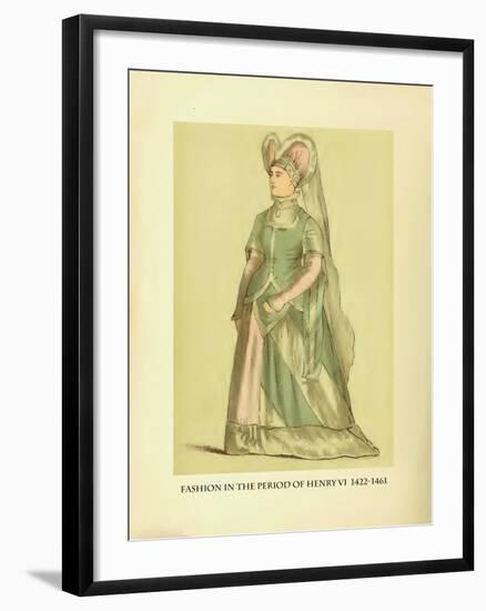 Fashion in the Period of Henry Vi-Lewis Wingfield-Framed Art Print