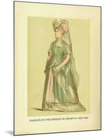 Fashion in the Period of Henry Vi-Lewis Wingfield-Mounted Art Print