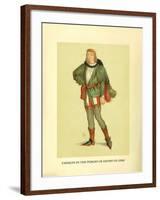 Fashion in the Period of Henry VII-Lewis Wingfield-Framed Art Print