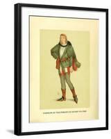 Fashion in the Period of Henry VII-Lewis Wingfield-Framed Art Print