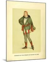 Fashion in the Period of Henry VII-Lewis Wingfield-Mounted Art Print