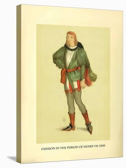 Fashion in the Period of Henry VII-Lewis Wingfield-Stretched Canvas