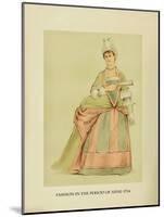 Fashion in the Period of Queen Anne-Lewis Wingfield-Mounted Art Print