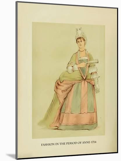 Fashion in the Period of Queen Anne-Lewis Wingfield-Mounted Art Print