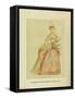 Fashion in the Period of Queen Anne-Lewis Wingfield-Framed Stretched Canvas