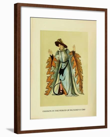 Fashion in the Period of Richard II-Lewis Wingfield-Framed Art Print