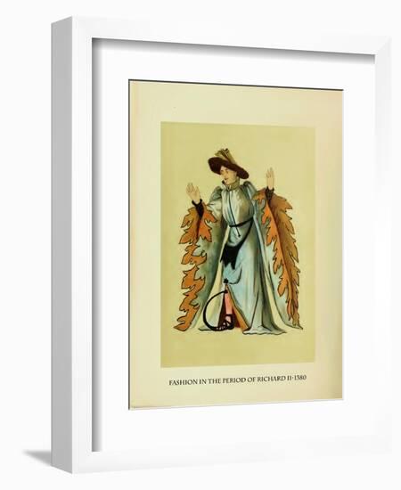 Fashion in the Period of Richard II-Lewis Wingfield-Framed Art Print