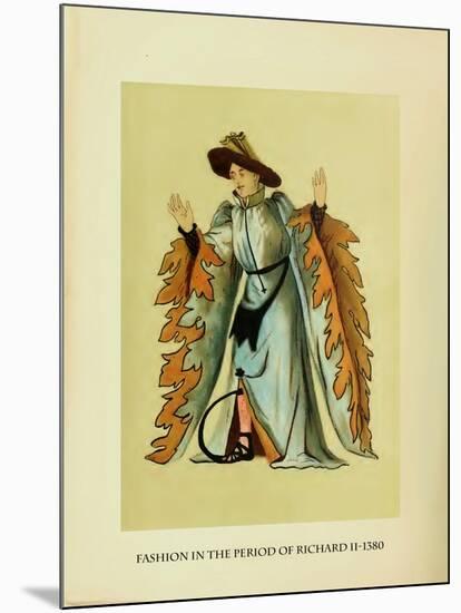 Fashion in the Period of Richard II-Lewis Wingfield-Mounted Art Print