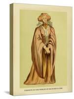 Fashion in the Period of Richard II-Lewis Wingfield-Stretched Canvas