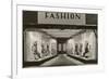Fashion, Manikins in Windows-null-Framed Premium Giclee Print