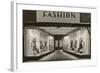 Fashion, Manikins in Windows-null-Framed Art Print