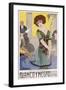 Fashion Model 1914-Joaquim Xaudaro-Framed Art Print