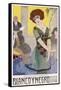 Fashion Model 1914-Joaquim Xaudaro-Framed Stretched Canvas