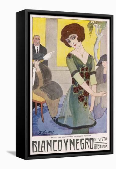 Fashion Model 1914-Joaquim Xaudaro-Framed Stretched Canvas