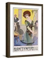 Fashion Model 1914-Joaquim Xaudaro-Framed Art Print