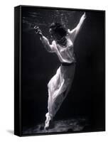 Fashion Model Underwater, 1939-Science Source-Framed Stretched Canvas