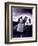 Fashion Model with Llamas, 1952-Science Source-Framed Giclee Print