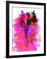 Fashion Models 1-Irina March-Framed Art Print