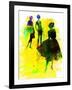 Fashion Models 2-Irina March-Framed Art Print