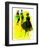 Fashion Models 2-Irina March-Framed Art Print