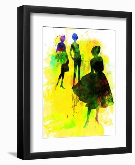 Fashion Models 2-Irina March-Framed Art Print