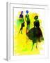 Fashion Models 2-Irina March-Framed Art Print