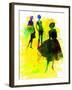 Fashion Models 2-Irina March-Framed Art Print