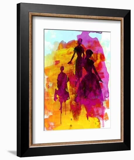 Fashion Models 3-Irina March-Framed Art Print