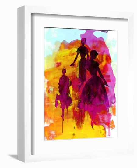 Fashion Models 3-Irina March-Framed Art Print