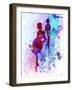 Fashion Models 5-Irina March-Framed Art Print