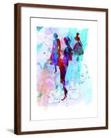 Fashion Models 7-Irina March-Framed Art Print