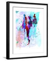 Fashion Models 7-Irina March-Framed Art Print