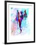 Fashion Models 7-Irina March-Framed Art Print