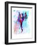 Fashion Models 7-Irina March-Framed Art Print